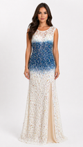 White lace gown